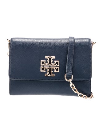 Tory Burch Leather Chain-Link Bag