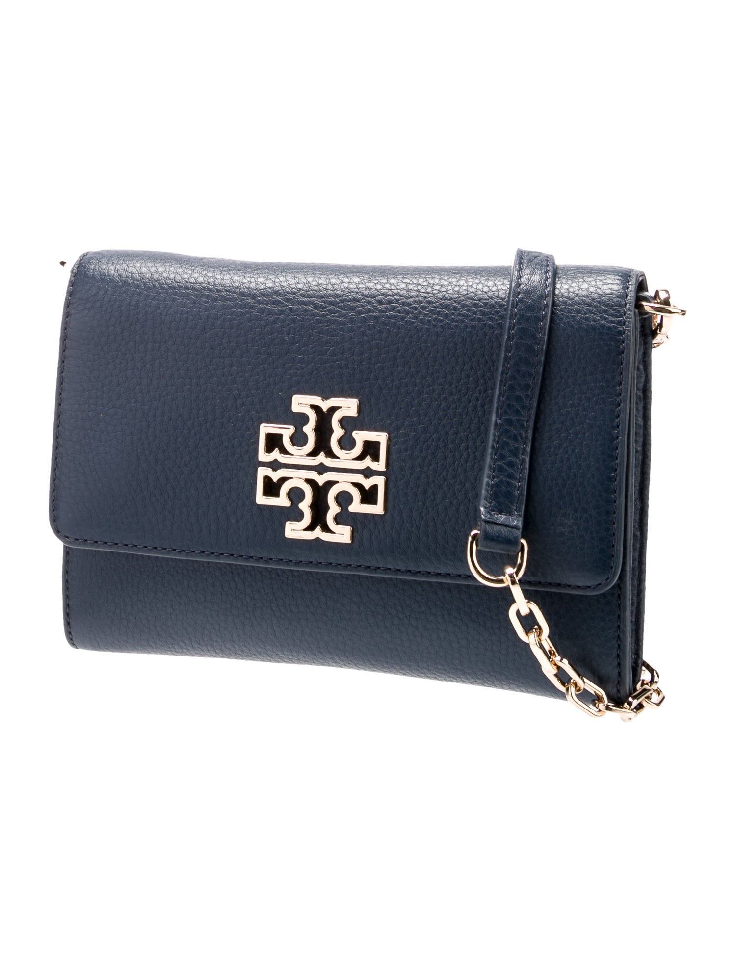 Tory Burch Leather Chain-Link Bag