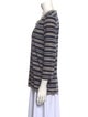 Tory Burch Silk Striped Top