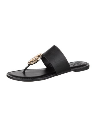 Tory Burch Leather Slides