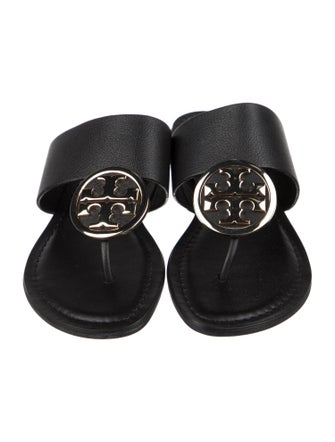 Tory Burch Leather Slides