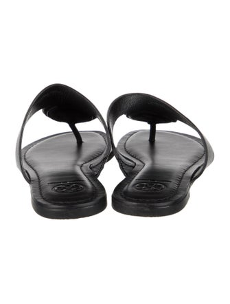 Tory Burch Leather Slides