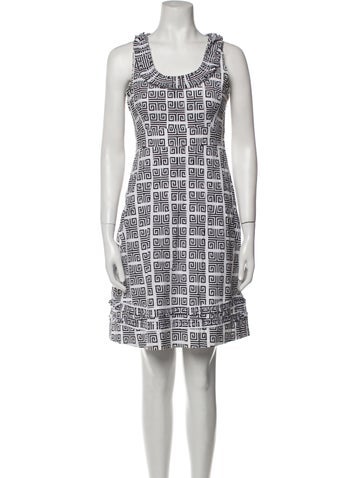 Tory Burch Dresses Printed Knee-Length Dress XS