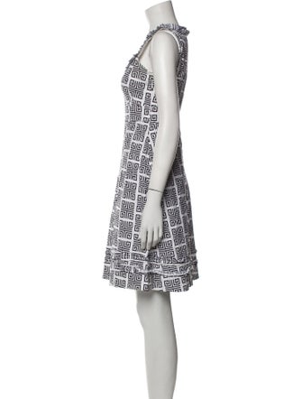 Tory Burch Printed Knee-Length Dress