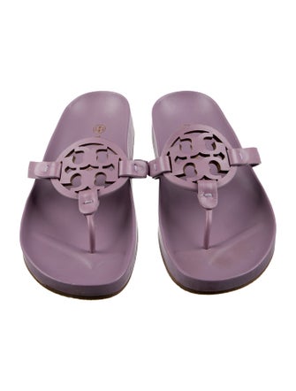 Tory Burch Leather Slides