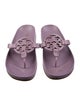 Tory Burch Leather Slides