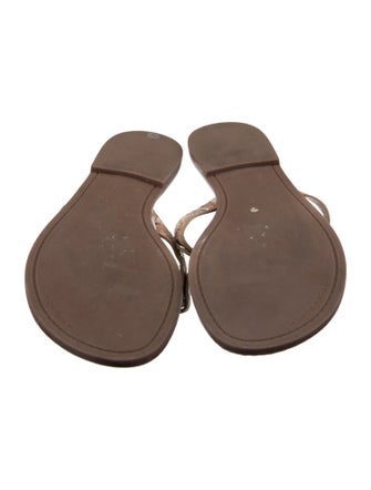 Tory Burch Floral Print Slides