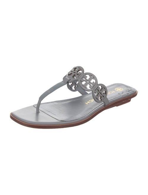 Tory Burch Leather T-Strap Sandals