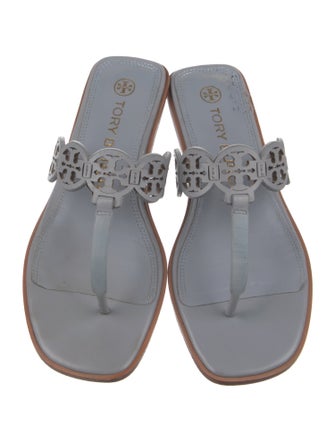Tory Burch Leather T-Strap Sandals