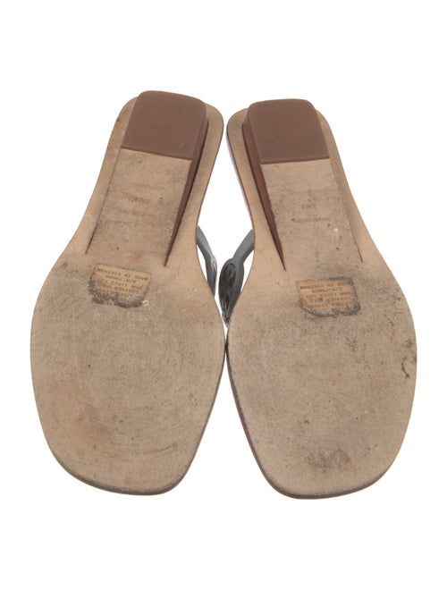 Tory Burch Leather T-Strap Sandals