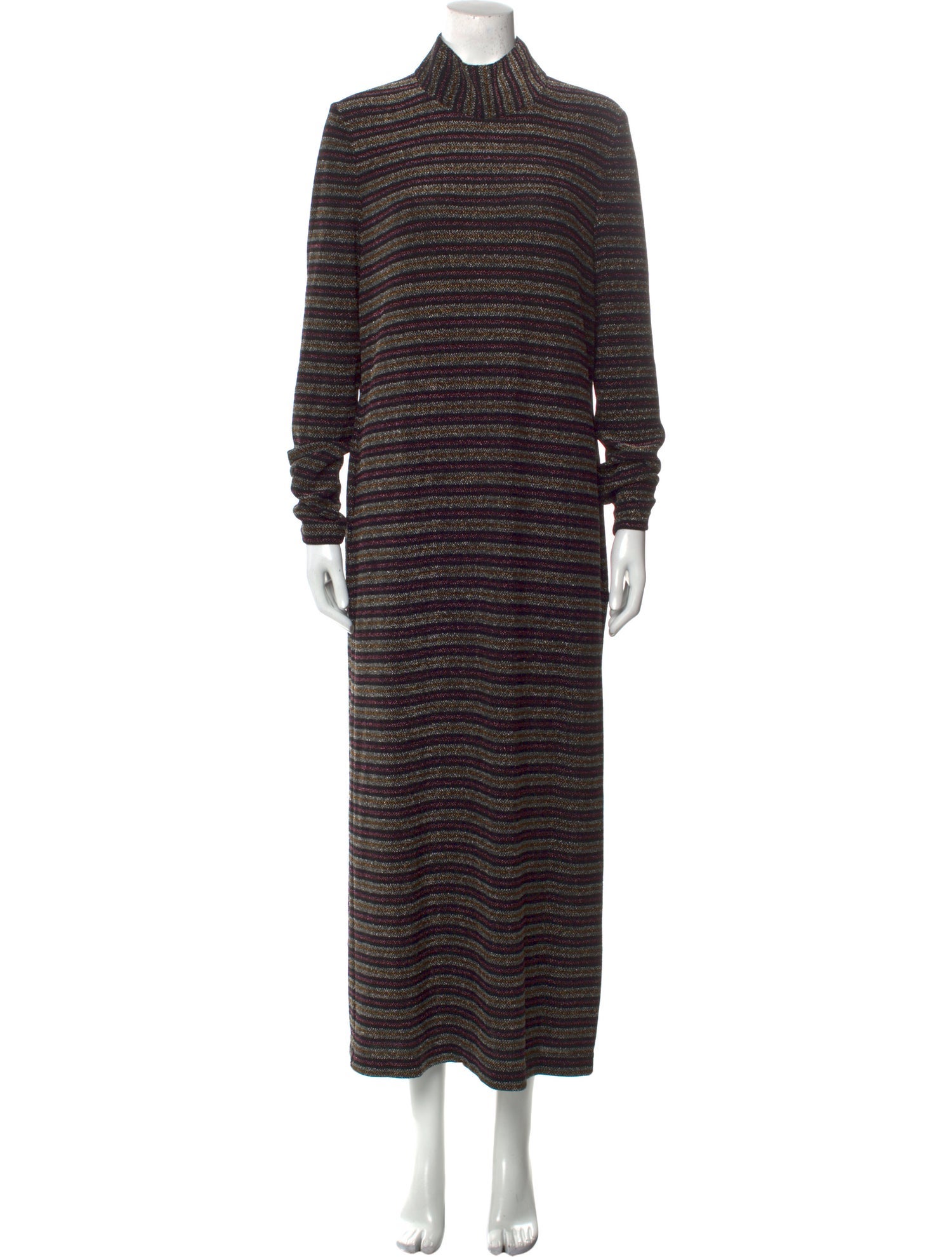 Tory Burch Striped Long Dress