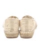 Tory Burch Lace Pattern Mesh Accents Espadrilles