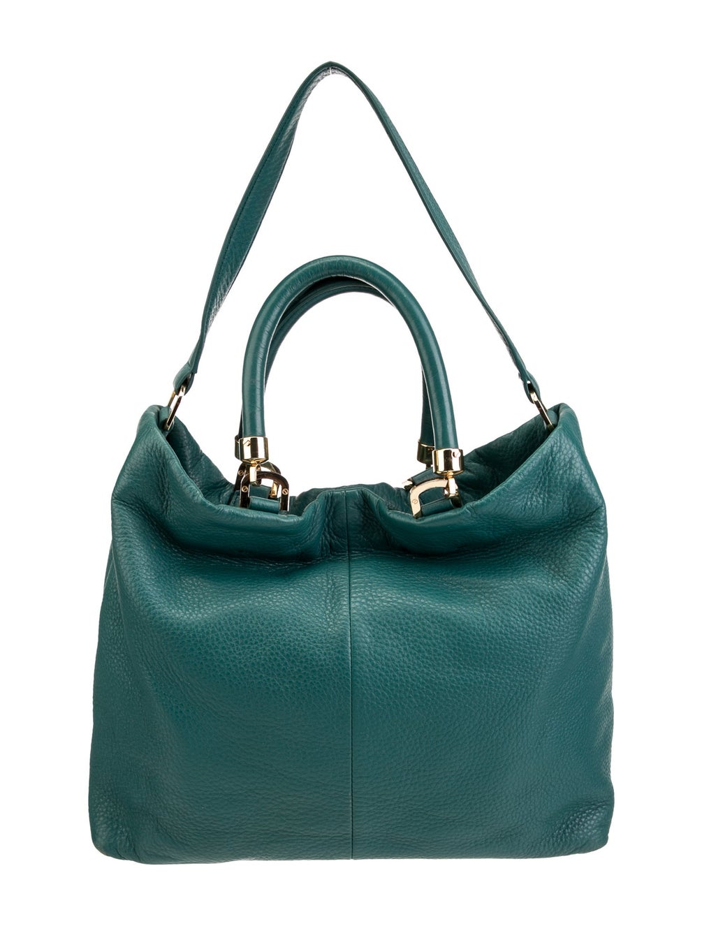 Tory Burch Leather Top Handle Bag Blue Handle Bags, Handbags