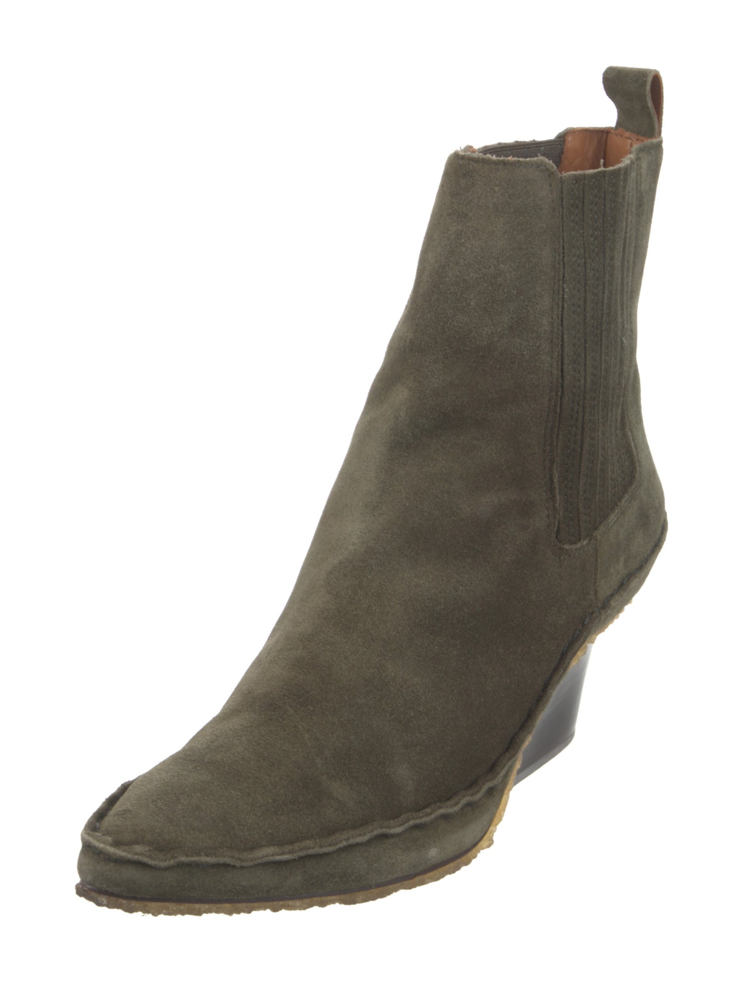 Tory Burch Suede Chelsea Boots
