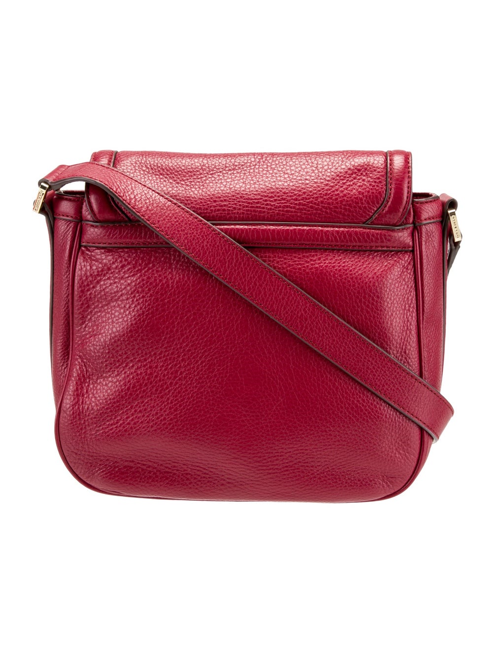 Tory Burch Leather Messenger Bag Red Crossbody Bags, Handbags