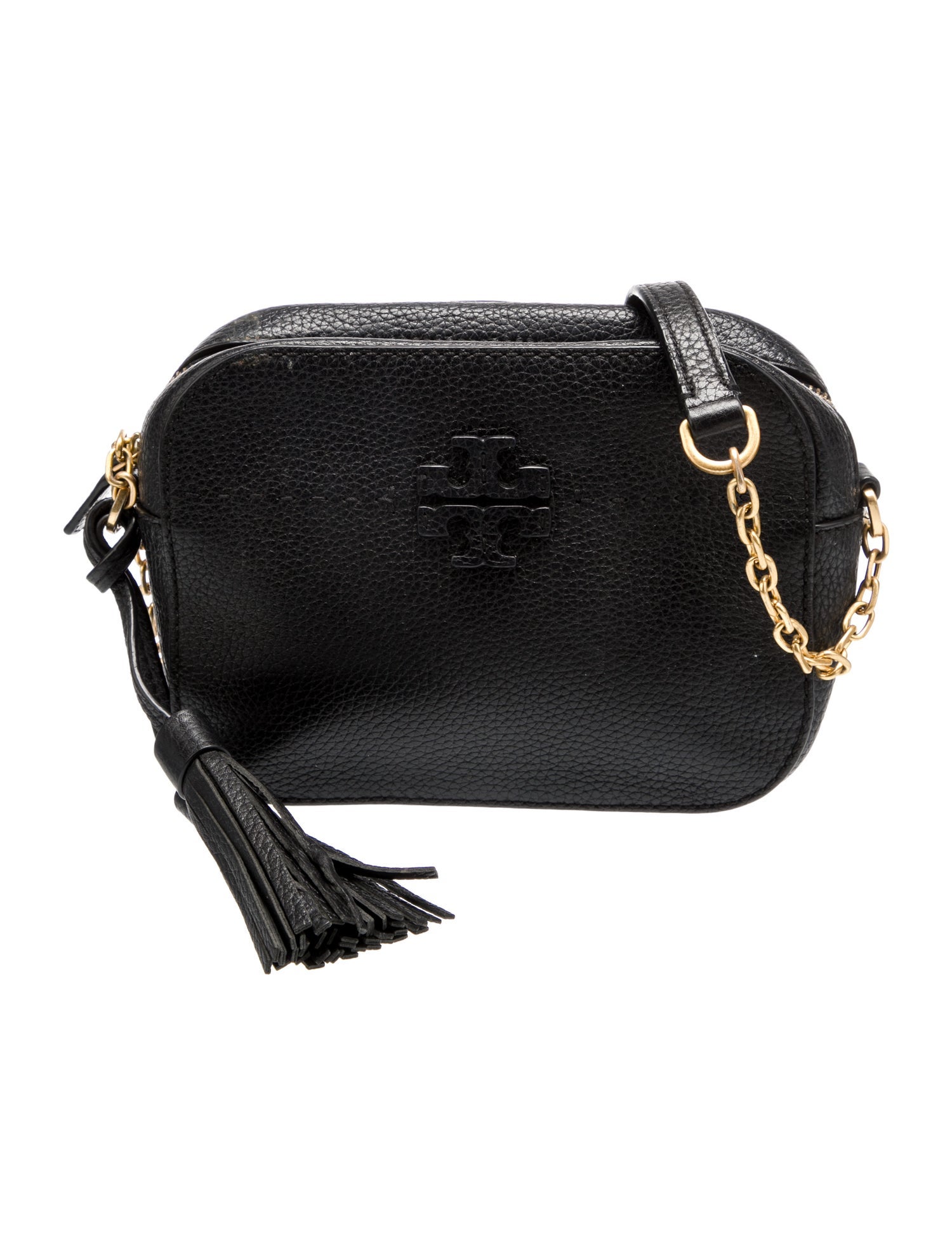 Tory Burch Leather Crossbody Bag Black Crossbody Bags, Handbags