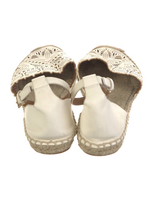 Tory Burch Leather Patterned Espadrilles