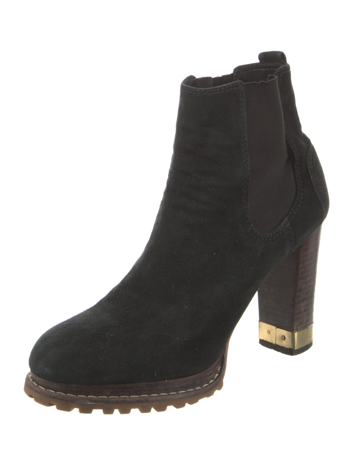 Tory Burch Suede Chelsea Boots