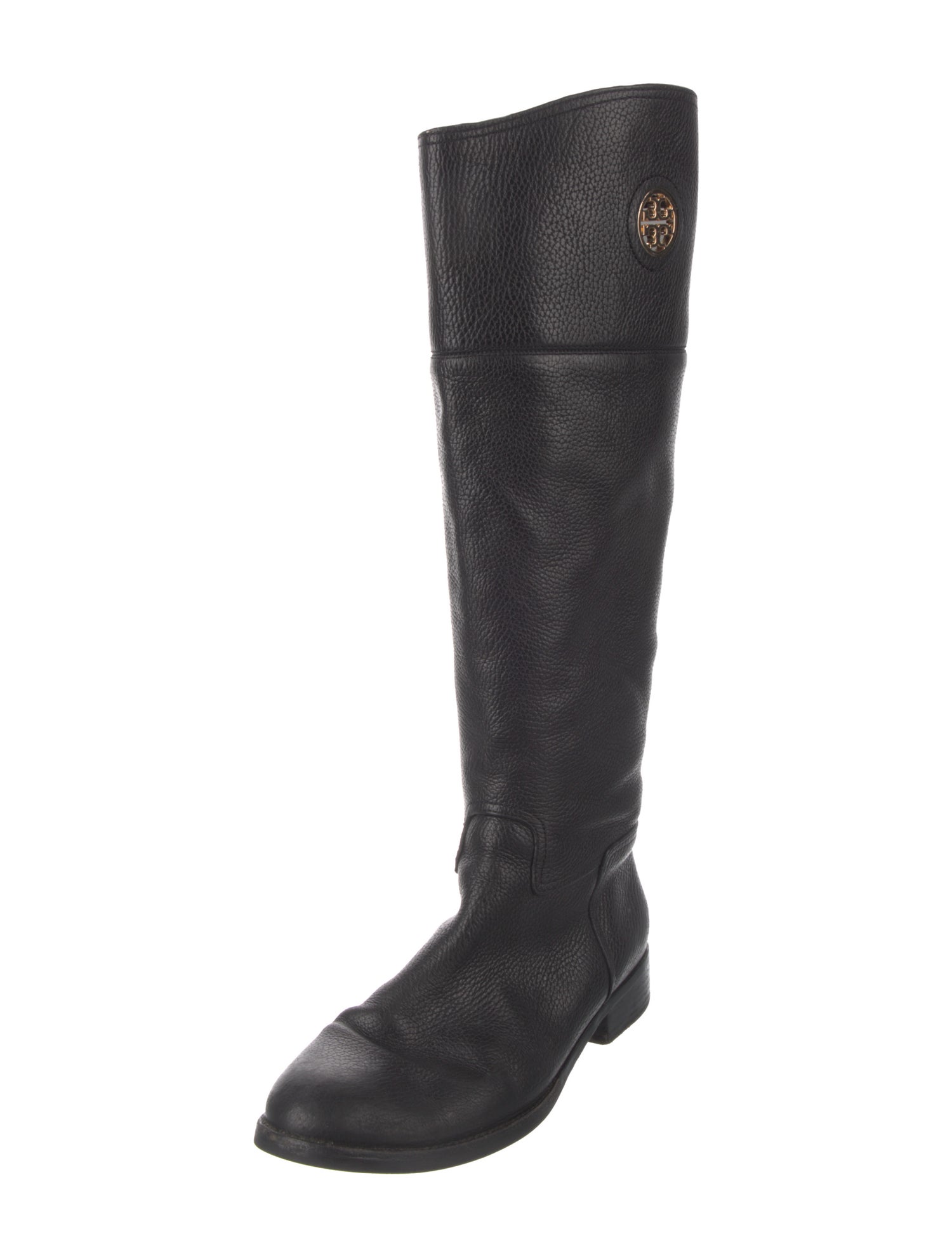 Tory Burch Leather Riding Boots