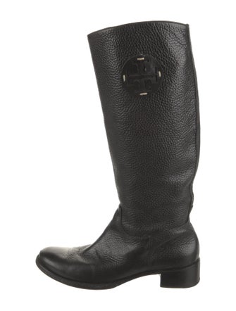 Tory Burch Leather Riding Boots