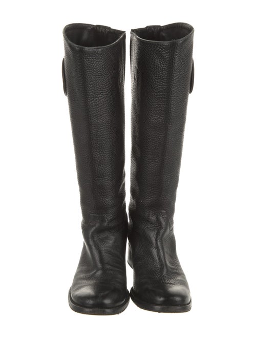 Tory Burch Leather Riding Boots