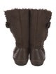 Tory Burch Suede Whipstitch Trim Boots