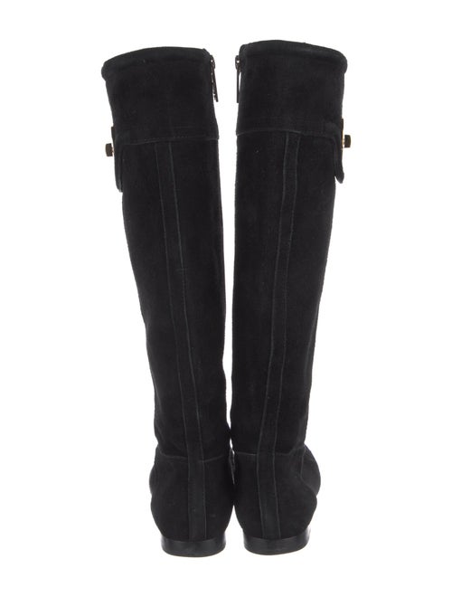 Tory Burch Suede Riding Boots