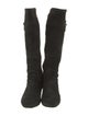 Tory Burch Suede Riding Boots