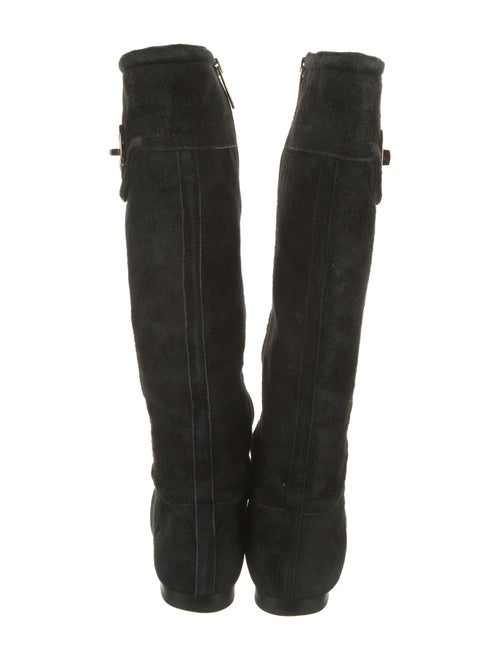 Tory Burch Suede Riding Boots