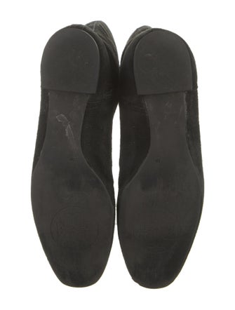 Tory Burch Suede Riding Boots