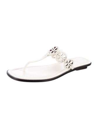 Tory Burch Leather Flip Flops