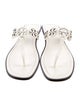 Tory Burch Leather Flip Flops
