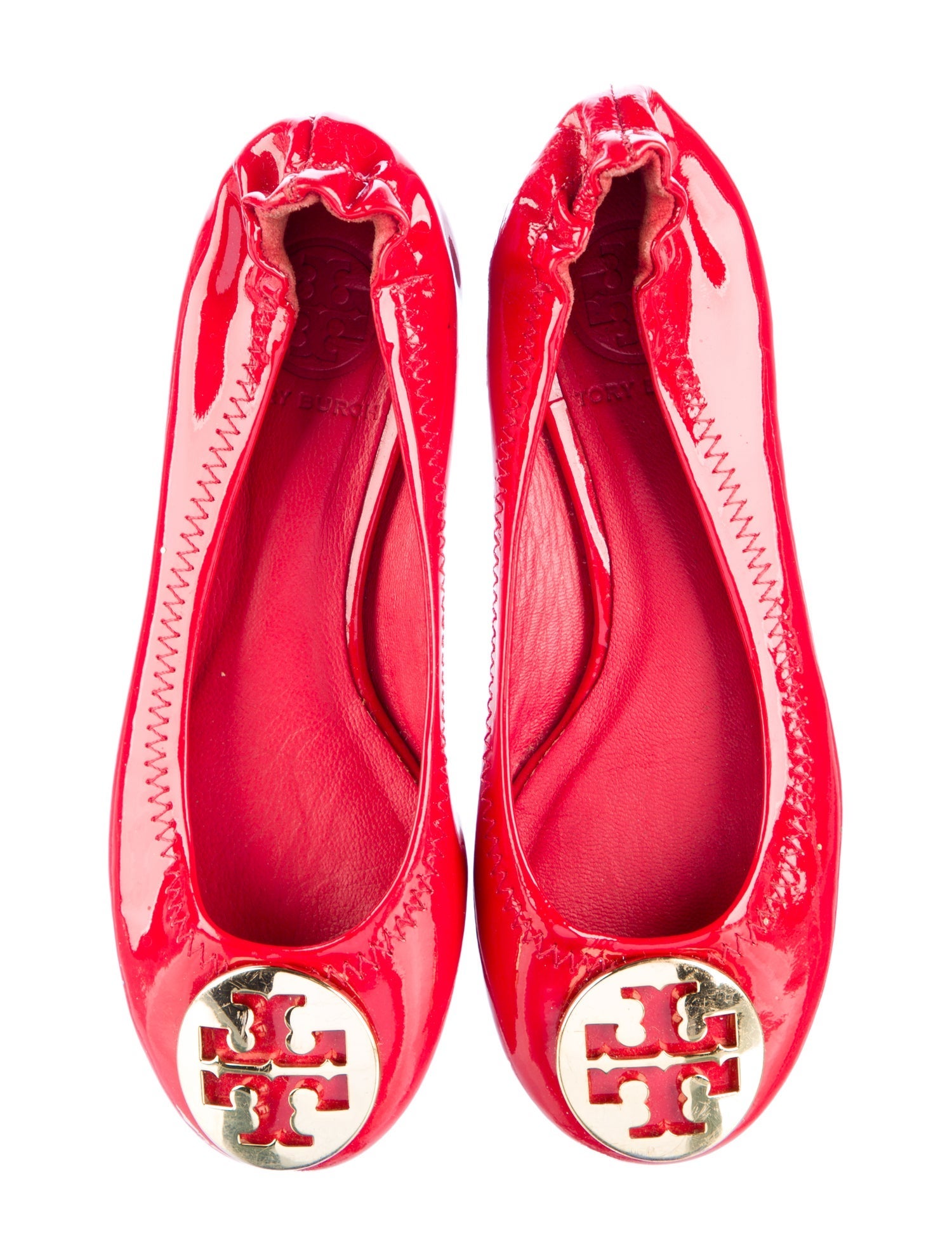 Tory Burch Patent Leather Flats