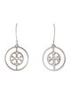 Tory Burch Double T Drop Earrings
