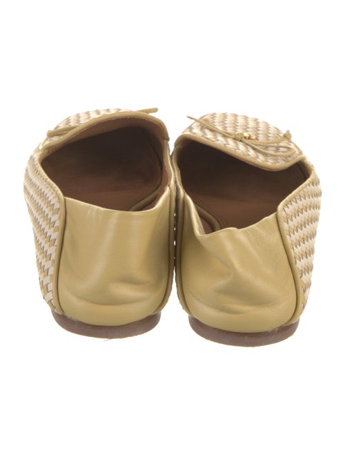 Tory Burch Leather Patterned Loafers