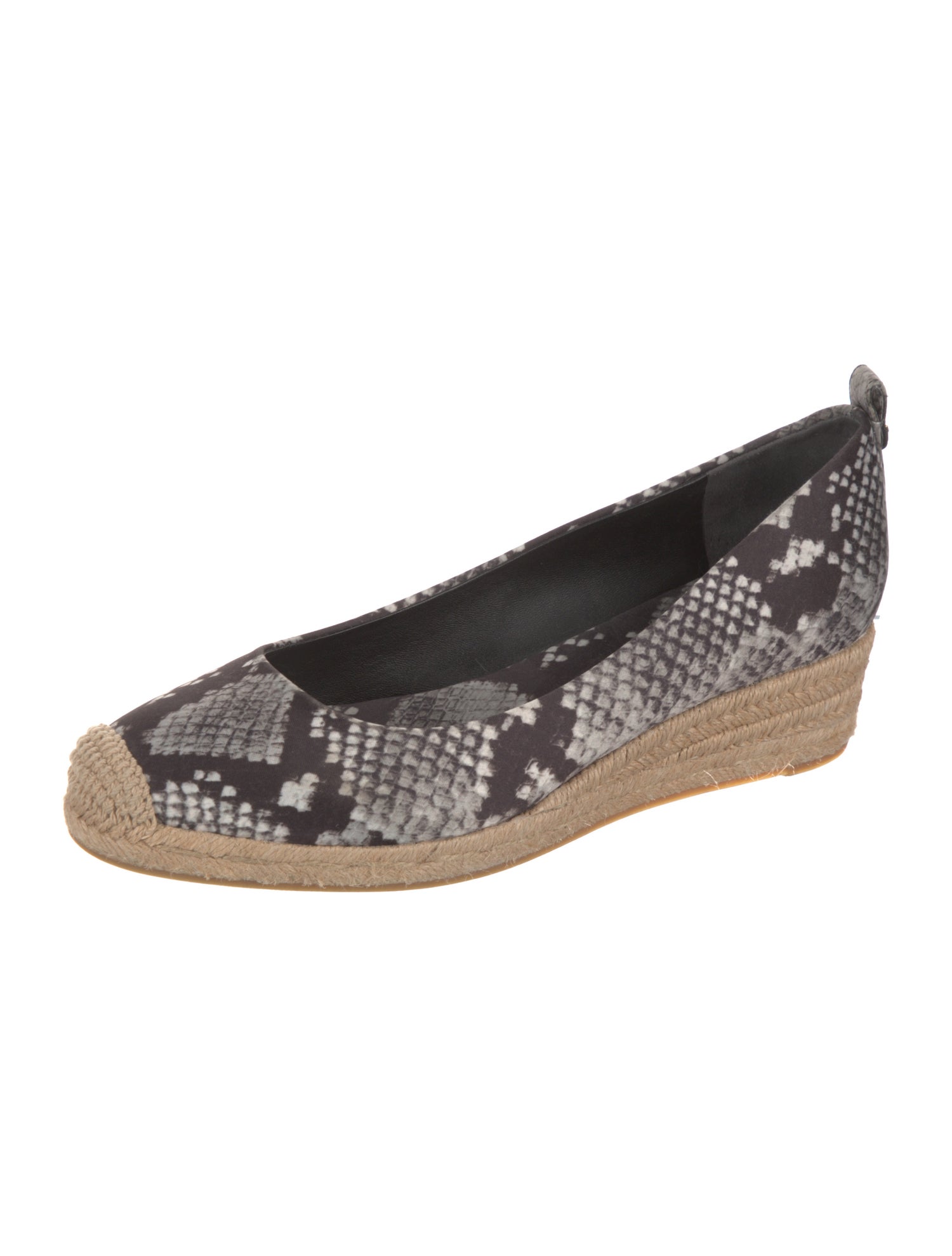 Tory Burch Patterned Braided Accents Espadrilles