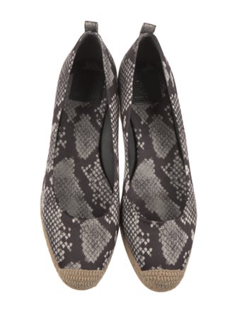 Tory Burch Patterned Braided Accents Espadrilles