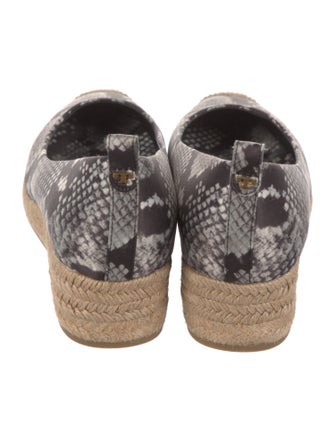 Tory Burch Patterned Braided Accents Espadrilles