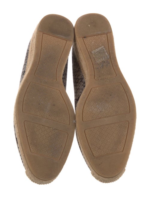 Tory Burch Patterned Braided Accents Espadrilles