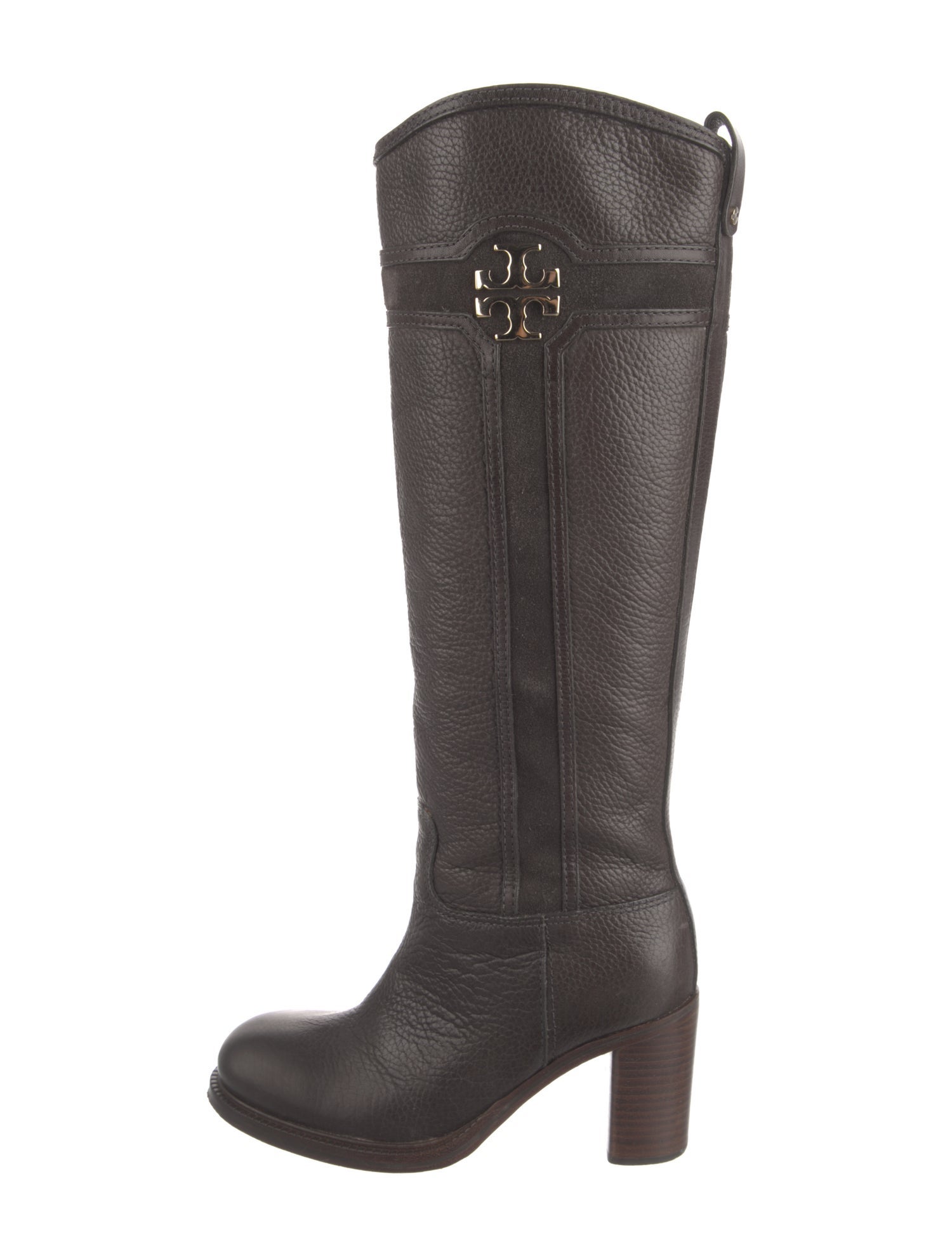 Tory Burch Leather Riding Boots