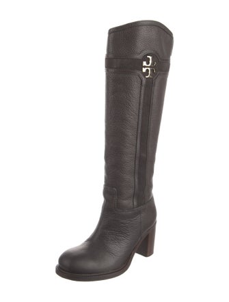 Tory Burch Leather Riding Boots