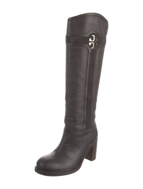 Tory Burch Leather Riding Boots