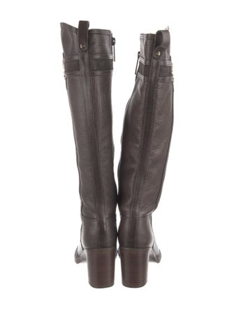 Tory Burch Leather Riding Boots