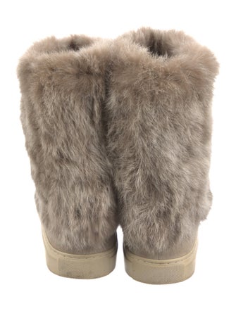 Tory Burch Suede Tassel Accents Lace-Up Boots