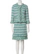 Tory Burch Tweed Pattern Skirt Set