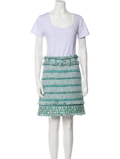 Tory Burch Tweed Pattern Skirt Set