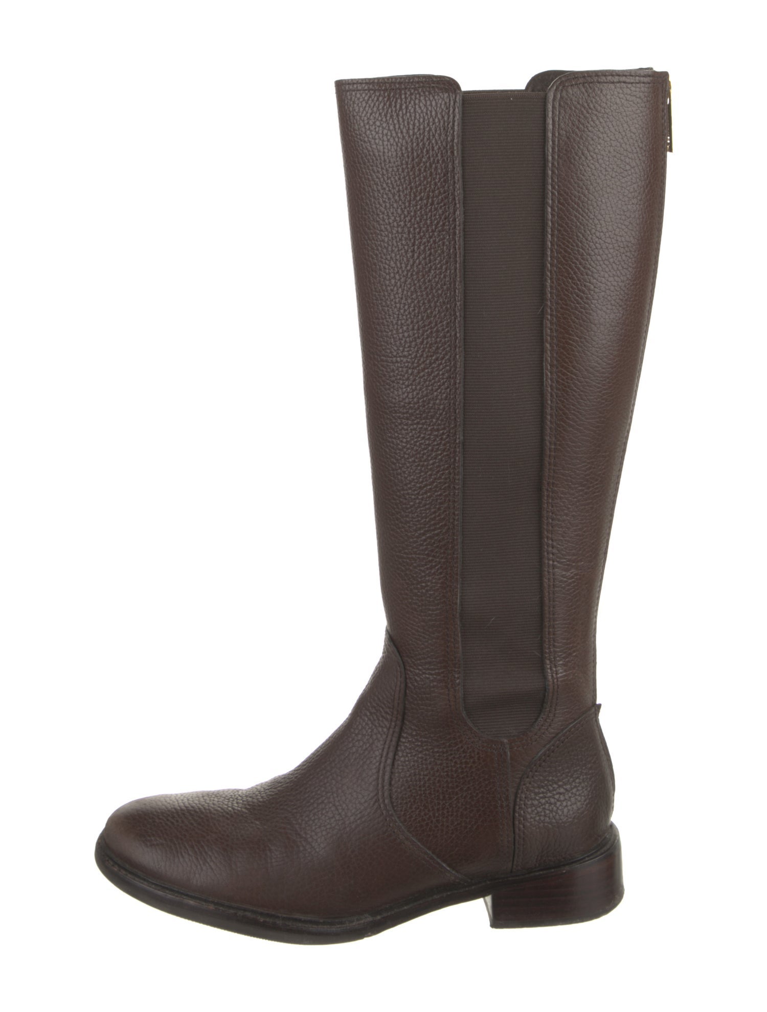 Tory Burch Leather Riding Boots