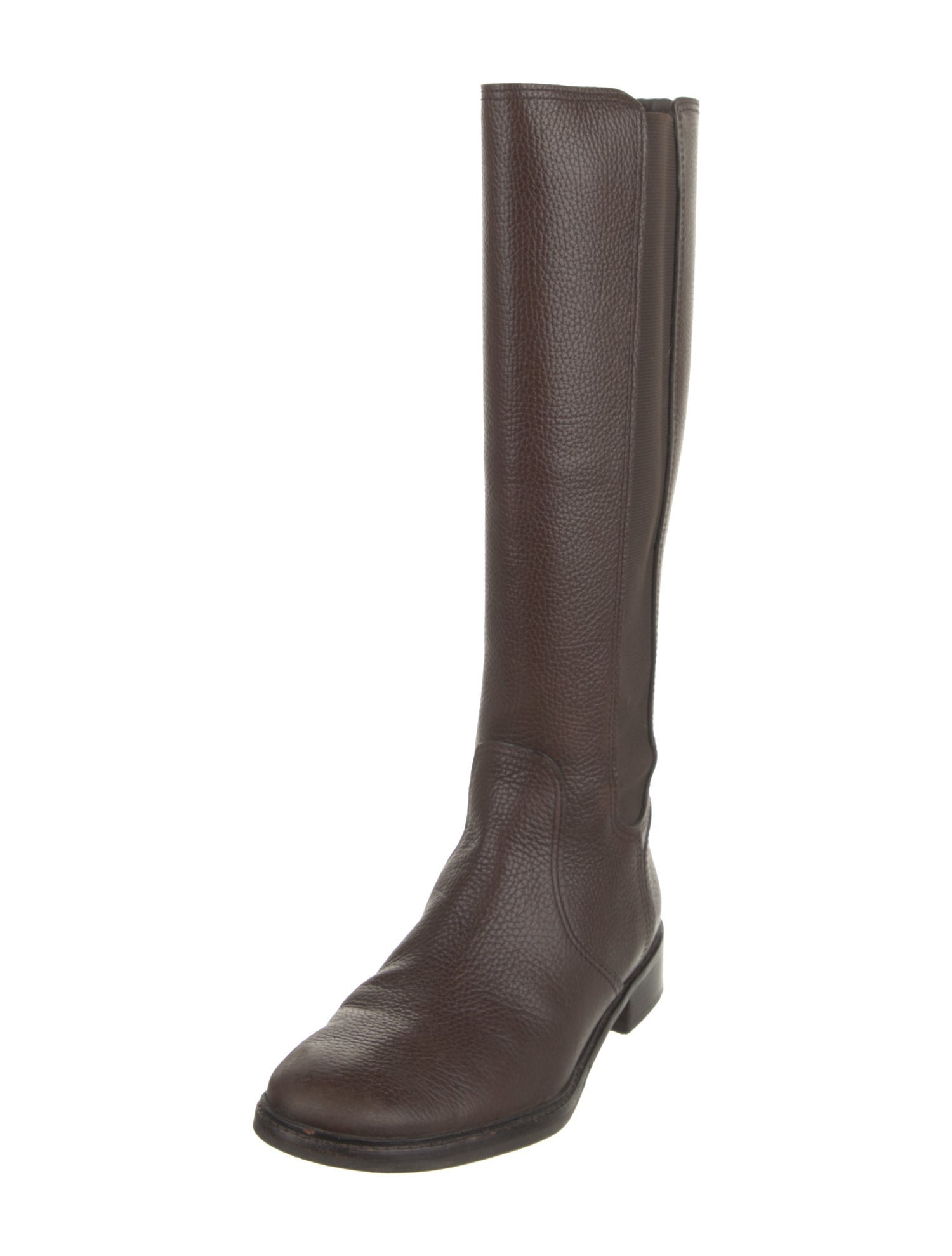 Tory Burch Leather Riding Boots