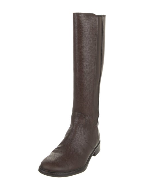Tory Burch Leather Riding Boots