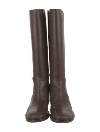 Tory Burch Leather Riding Boots